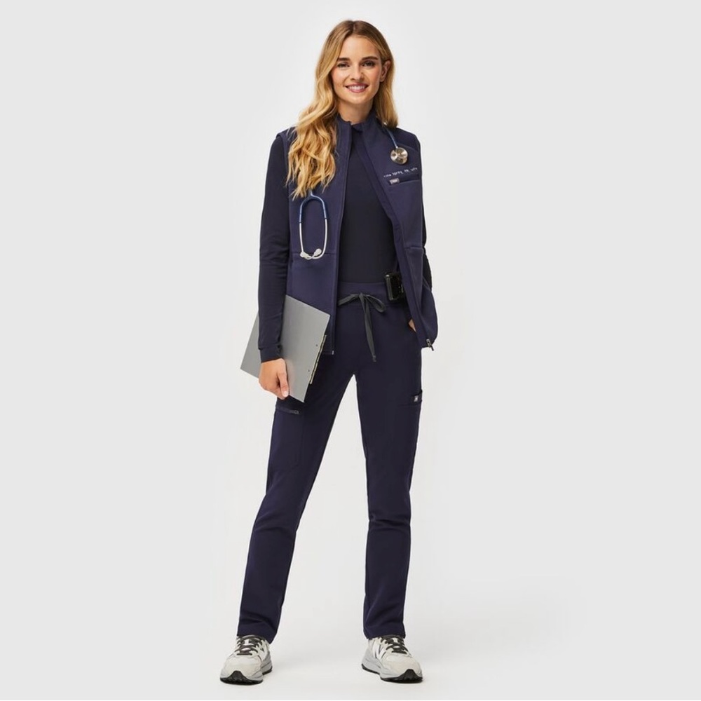 FIGS size medium yola skinny high waisted scrub pants